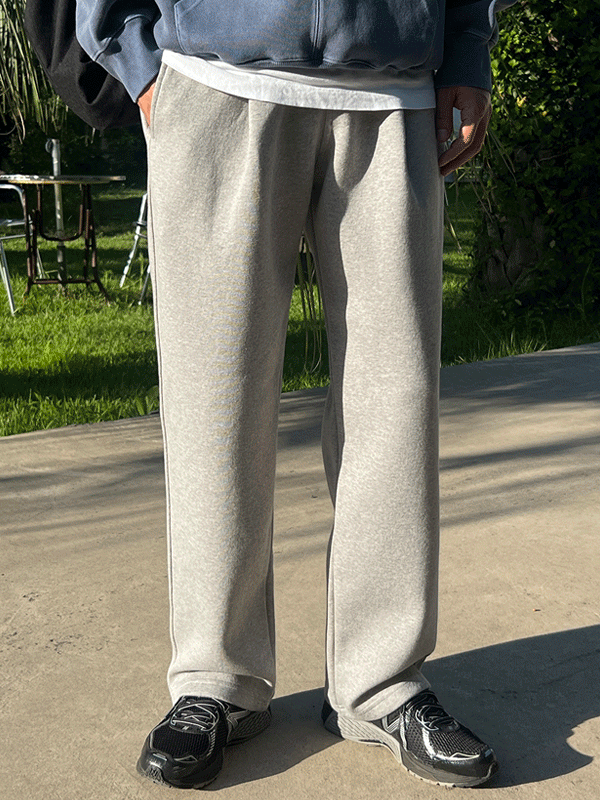 *위클리 수피마 이중지 원턱 트레이닝 팬츠(4colors,M/L)♡韓國男裝褲子